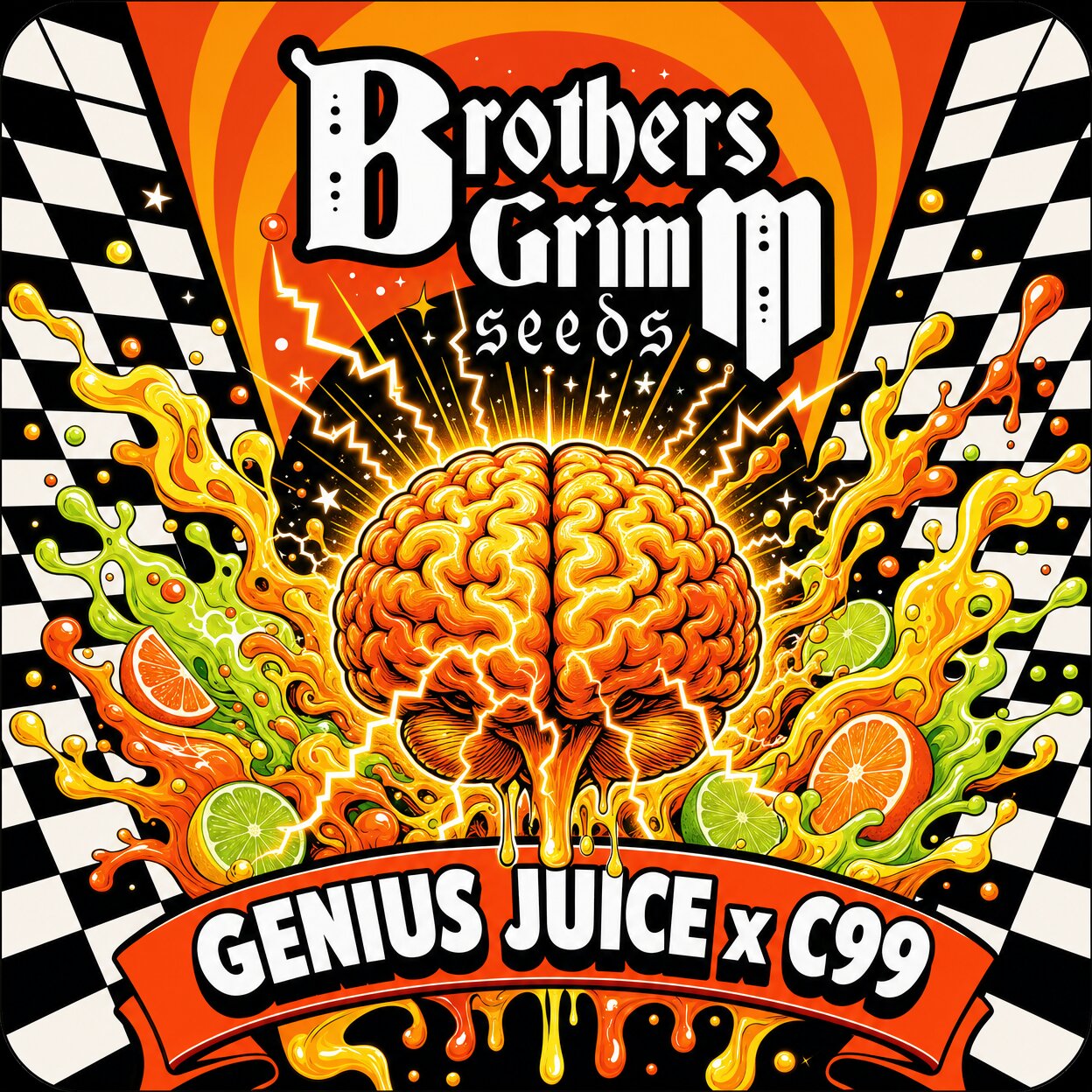 Genius Juice x Cinderella 99 Feminized Seeds (9 Seed Pack)