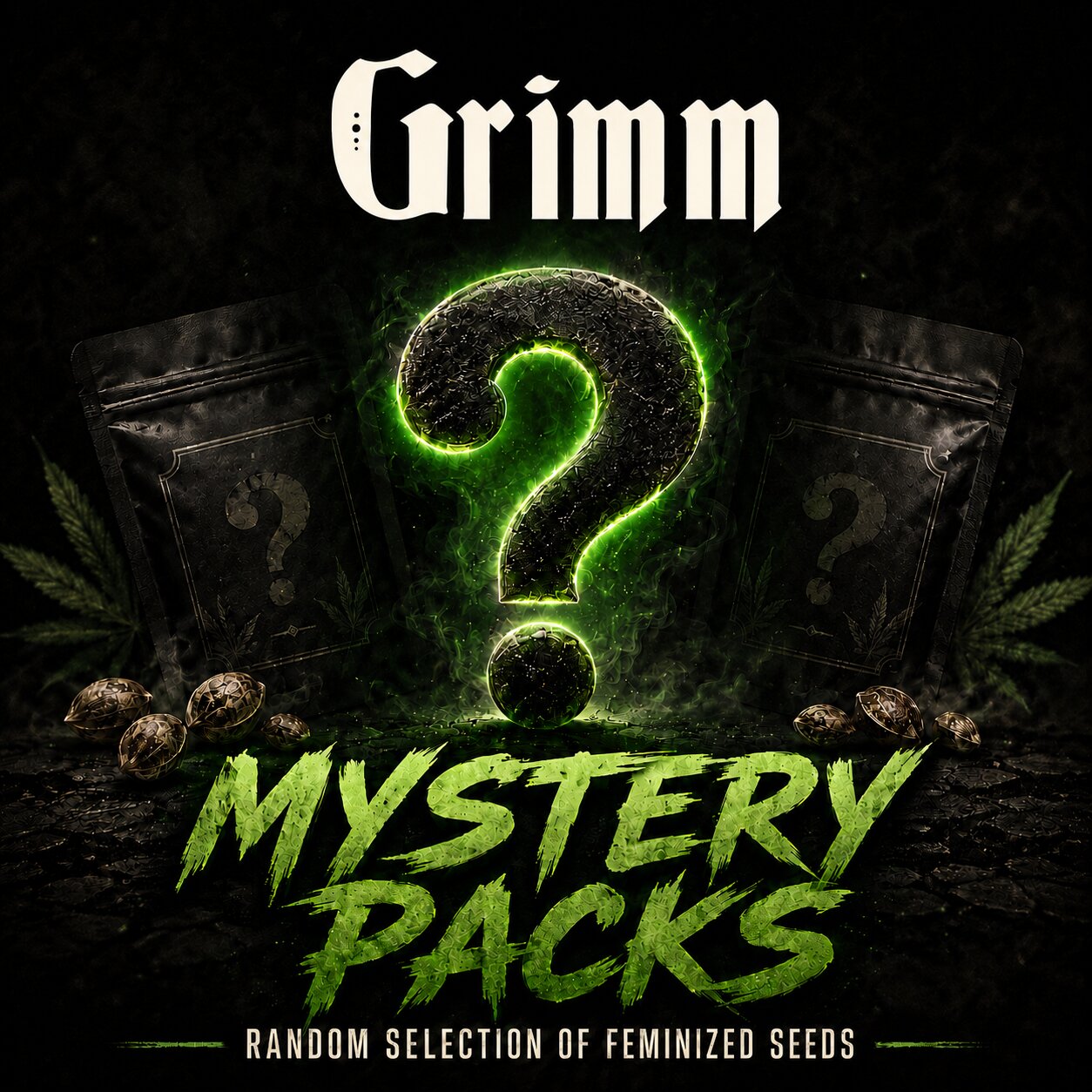 Mystery Seeds Feminized Grab Bag (9 seed pack)