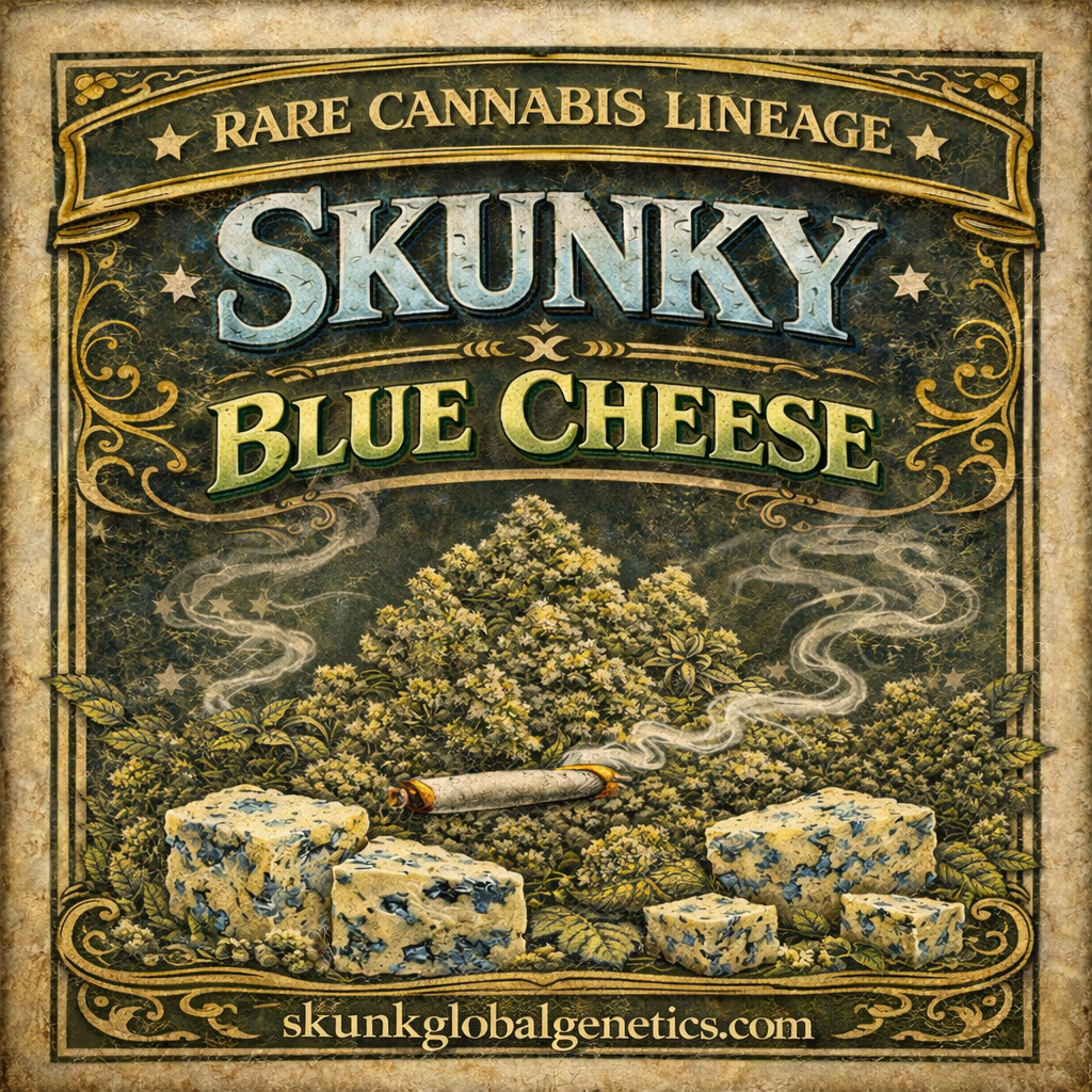 Skunky x Blue Cheese (5 Seed Pack)