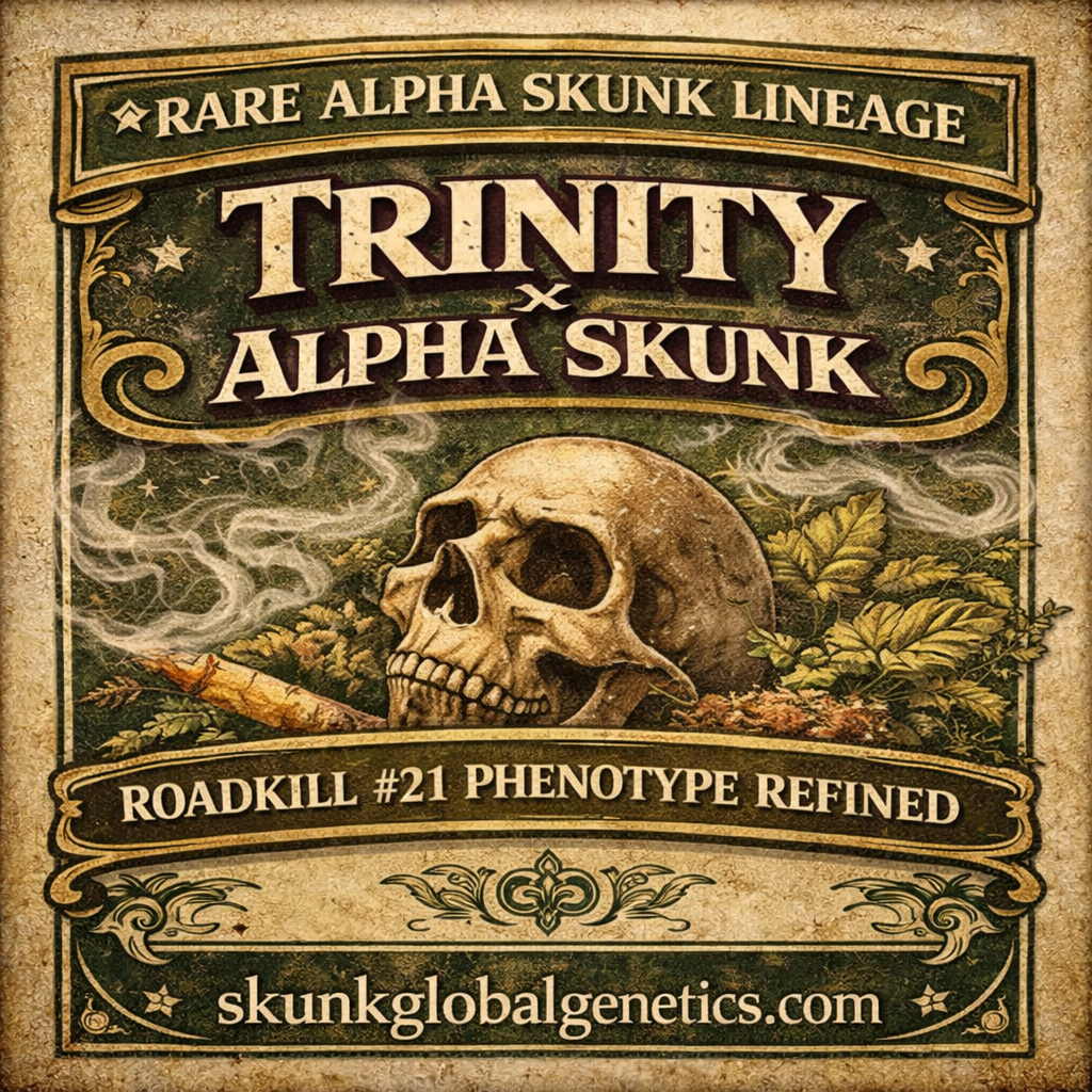 Trinity x Alpha Skunk (5 Seed Pack)