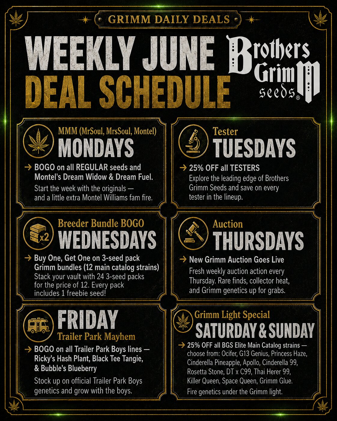 Daily Deals Brothers Grimm Seeds